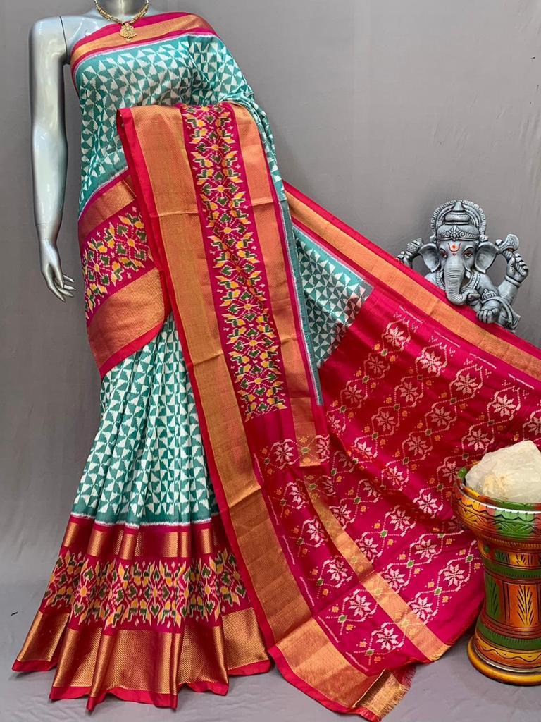IKAT HANDLOOM PURE SILK SAREES
